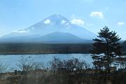 精進湖與富士山